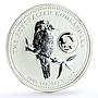 Australia 1 dollar Kookaburra Bird Zodiac Signs Capricorn silver coin 2005