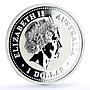 Australia 1 dollar Kookaburra Bird Zodiac Signs Capricorn silver coin 2005