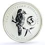 Australia 1 dollar Kookaburra Bird Zodiac Signs Pisces silver coin 2005
