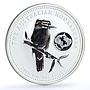 Australia 1 dollar Kookaburra Bird Zodiac Signs Pisces silver coin 2005