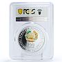 Tajikistan 100 somoni Launch Rogun HPP Helix Mint Poland PR70 PCGS silver 2018