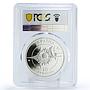 Ukraine 10 hryvnas Airplanes AN-2 Aircraft PR70 PCGS silver coin 2003