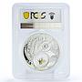 Belarus 20 rubles Zodiac Singns series Taurus PR70 PCGS silver coin 2013