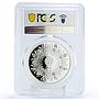 Belarus 20 rubles Folk Trades and Craft Blacksmithing PR69 PCGS silver coin 2010