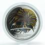 Palau set of 2 coins Bird of Paradise and Peacock silver proof 2009