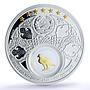 Tajikistan 100 somoni Falco Cherrug Coatsi  PR70 PCGS silver coin 2021