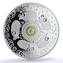 Belarus 20 rubles Lunar Calendar series Year of Goat PL70 PCGS silver coin 2014