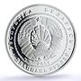 Belarus 20 rub Prypiatsky National Park Common Crane PR70 PCGS silver coin 2004
