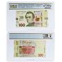 Ukraine set of 6 Notes 30 Years of Independence PPQ66-68 PCGS UNC banknotes 2021