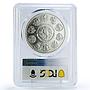 Mexico 1 onza Libertad Angel of Independence MS68 PCGS silver coin 2004