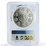 Mexico 1 onza Libertad Angel of Independence MS68 PCGS silver coin 1996