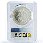 Mexico 1 onza Libertad Angel of Independence MS68 PCGS silver coin 1996