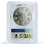 Mexico 1 onza Libertad Angel of Independence MS67 PCGS silver coin 2004