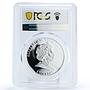 Cook Islands 5 dollars Astronomer Nicolaus Copernicus PR69 PCGS silver coin 2008