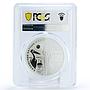 Kazakhstan 500 tenge Endangered Wildlife Pelican Bird PR69 PCGS Ag coin 2010