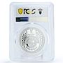 Qatar 5 riyals Football World Cup in Qatar Play PR70 PCGS silver coin 2022