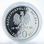 Poland 20 PLN 500 years of Plock silver coin 1995