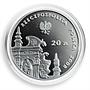 Poland, 10 PLN Monuments Culture Kazimierz Dolny architect, silver coin, 2008