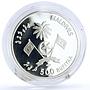 Maldives 500 rufiyaa 25 Years of the Republic State Independence Ag coin 1993