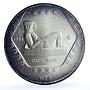 Mexico set of 3 coins Precolombina Chaac Mool Statue Sculpture silver coins 1994