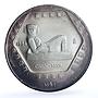 Mexico set of 3 coins Precolombina Chaac Mool Statue Sculpture silver coins 1994