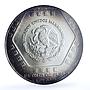 Mexico set of 3 coins Precolombina Chaac Mool Statue Sculpture silver coins 1994