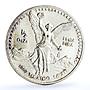 Mexico set of 5 coins Libertad Angel of Independence silver coins 1992