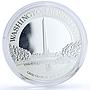 Niue 2 dollars Washington Independence Monument Architecture silver coin 2015