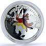 Cook Islands 5 dollars Soviet Cartoons Buratino Adventure Karabas Ag coin 2012