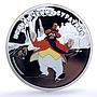 Cook Islands 5 dollars Soviet Cartoons Buratino Adventure Karabas Ag coin 2012