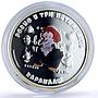 Cook Islands 5 dollars Soviet Cartoons Three Fifteen Karandash silver coin 2013