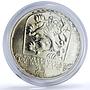 Czechoslovakia 25 korun 25th Anniversary of Slovak Uprising silver coin 1969