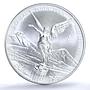 Mexico 2 onzas Libertad Angel of Independence silver coin 1996