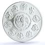 Mexico 2 onzas Libertad Angel of Independence silver coin 1997