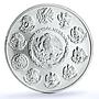 Mexico 2 onzas Libertad Angel of Independence silver coin 2004