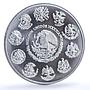 Mexico 2 onzas Libertad Angel of Independence silver coin 2004