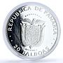 Panama 20 balboas Discoverer of the Pacific proof silver coin 1985