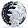 Panama 20 balboas Discoverer of the Pacific proof silver coin 1985