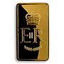 Queen Elizabeth II, Gold Plated bar, ER, 1952- 2012, Diamond Jubilee