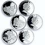 Cook Islands set of 12 coins Architectural Wonders of Ukraine silver coins 2009