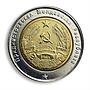 Republic of Moldova,100 rubles, Pope John Paul II, in 2011 the middle Yellow