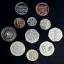 Britain set of 11 coins The 2009 UK State Coinage CuNi coins 2009