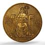 Iceland 2 kronur 1000 Years Althing Female Figure Matte AU58 PCGS CuZn coin 1930