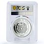 Tonga 1 paanga Sailing Ship Abel Tasman PR69 PCGS silver coin 2005