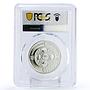 Ukraine 5 hryvnias Zodiac Signs Leo PR70 PCGS silver coin 2008