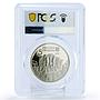 Ukraine 5 hryvnias 100 Years Ukrainian Revolution UPR MS69 PCGS Ni coin 2017