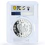Ukraine 10 hryvnias Cossacks Getmans Dmytro Vyshnevetsky PR70 PCGS Ag coin 1999