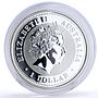 Australia 1 dollar Lunar Calendar I Year of the Rabbit gilded silver coin 1999