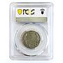 Bulgaria 5 leva Boris III Coinage Khan Krum Horseman MS63 PCGS iron coin 1941
