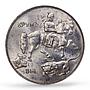 Bulgaria 5 leva Boris III Coinage Khan Krum Horseman MS63 PCGS iron coin 1941